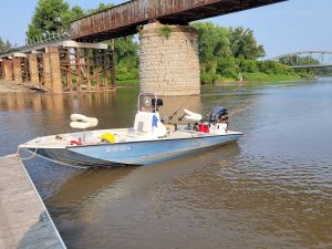 Having a presentable guiding boat that is big enough is key to having happy customers.