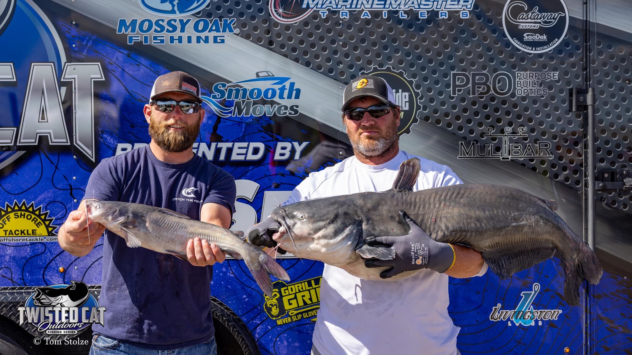 : intermediate, catfish, catfishing, SeaArk Boats, Twisted Cat Outdoors, Alex Nagy, Tom Stolze, Liz Nagy, Milford Lake, Dustin Estochen, Nick Foster, Hunter Estochen, David Goss, Jay A Yeager, Craig Norris, Tyson Burnett, Kirk Luckey, Josh Adams