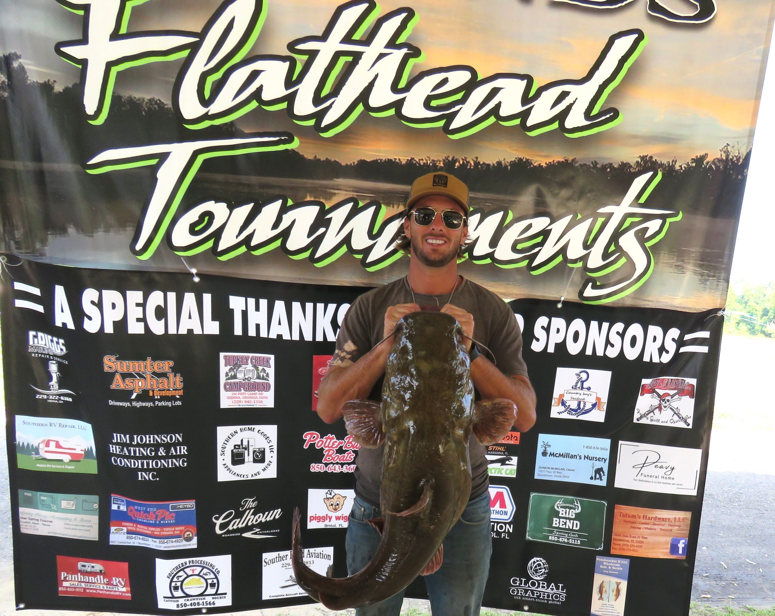 intermediate, catfish, catfishing, Apalachicola River, Bristol, AL, Flathead, catfish, tournament, Tommy Earnest, Marc Earnest, Youth, anglers, Veteran Anglers, Women Anglers