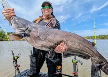 Spending her youth fishing with family prepared Lindsey Brown to enter the world of competitive catfishing.
