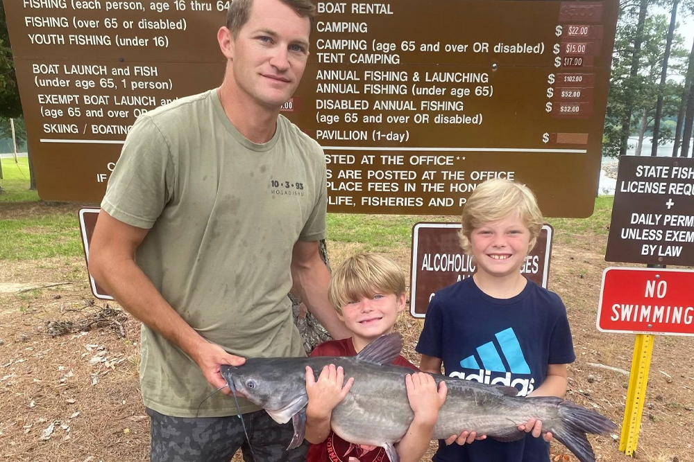 7-Year-Old Catches New Lake-Record Catfish By Keith “Catfish” Sutton