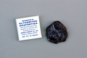 Asafoetida is available in several forms, including a dried-latex resin made from the taproot of perennial herbs in the carrot family and once used for medicinal purposes.