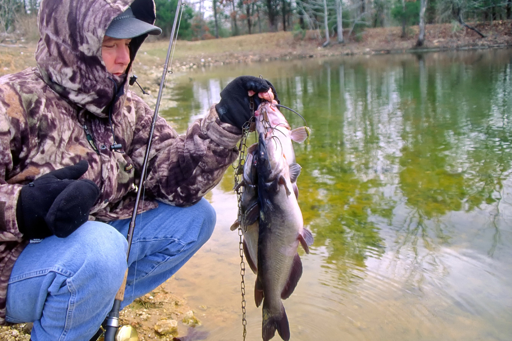 Cold-Water Catfishing Basics Story and photo by Keith “Catfish” Sutton