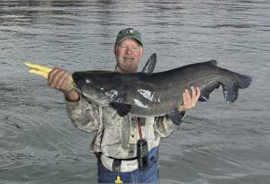 Capt. Simms said versatility is a key to success for him and his team of catfishing guides. (Photo by Capt. Richard Simms)