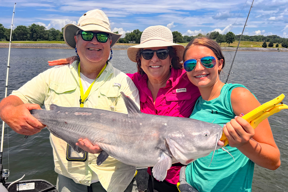 Go With the Flow for More Catfish Story and photos by Capt. Richard Simms