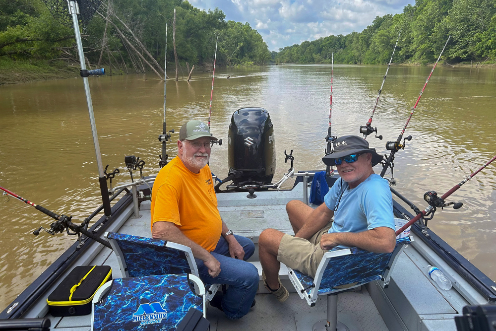 Catfishing The Yazoo River By Rodney Crimm