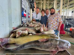 Ferguson catches all three species of catfish and is fine with anglers keeping smaller fish to take home for the freezer. Unlike many guides, Ferguson will even clean and package your catch for you.
